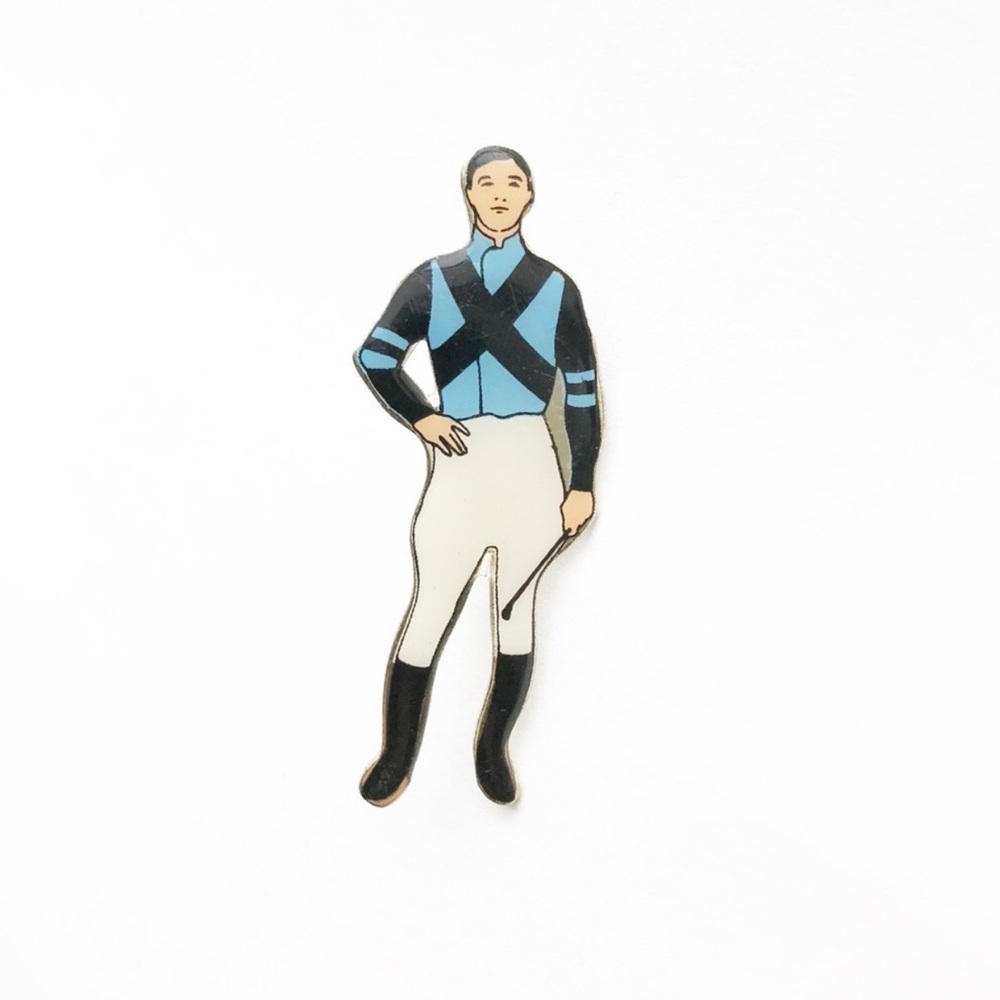 ‘70s Jockey Pin